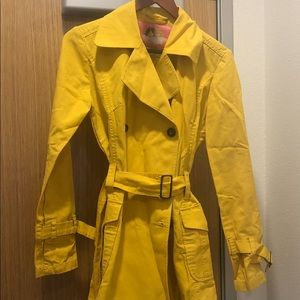 Fiorucci Yellow Trench Coat